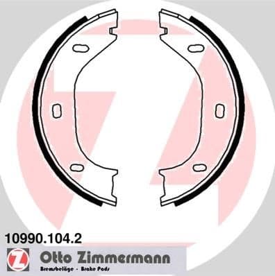 Brake Shoe Set, parking brake 10990.104.2 - image 2