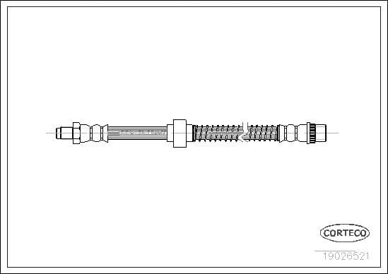 Brake Hose 19026521