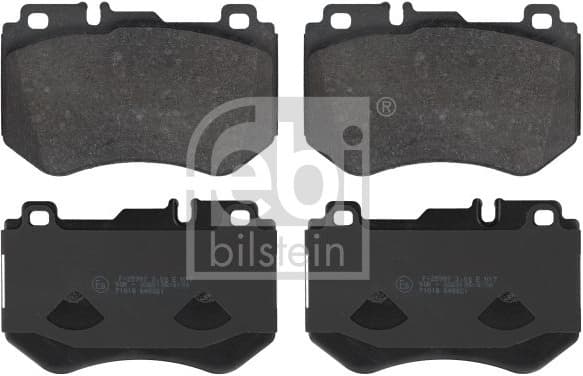 Brake Pad Set, disc brake 16987