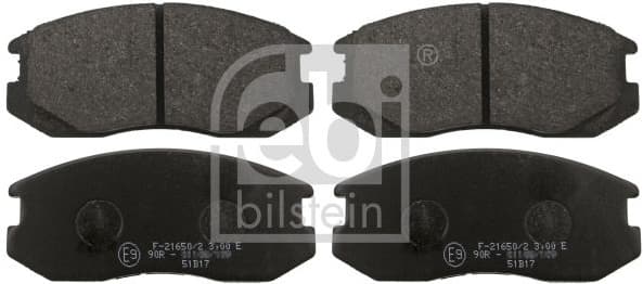 Brake Pad Set, disc brake 16325