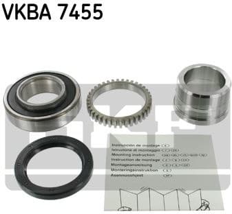 Wheel Bearing Kit VKBA 7455
