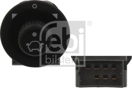 Switch, exterior mirror adjustment febi Plus 34679