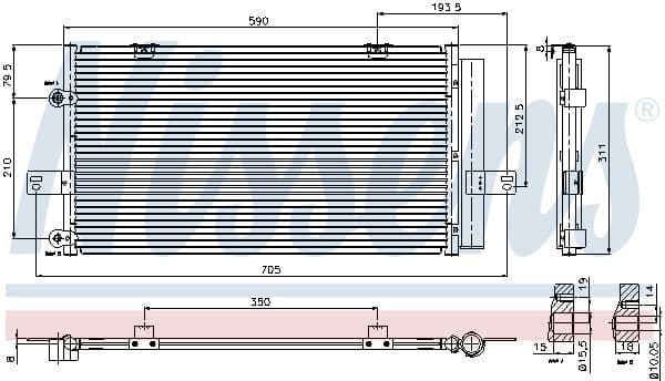 Condenser, air conditioning 94652