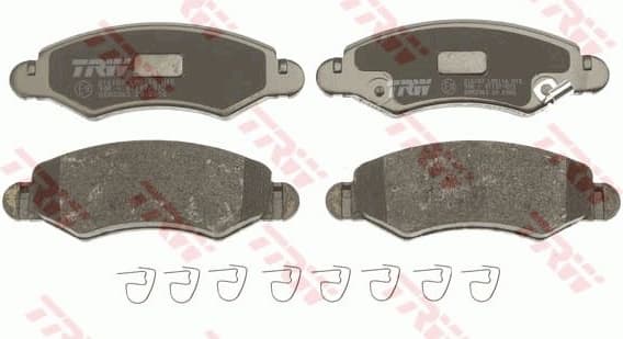 Brake Pad Set, disc brake COTEC GDB3363 - image 2