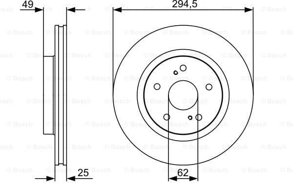 Brake Disc 0986479559 - image 5