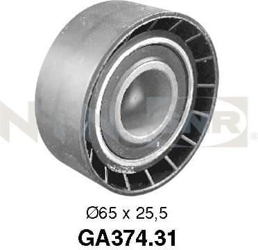 Tensioner Pulley, V-ribbed belt GA374.31