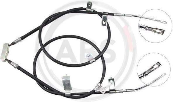 Cable Pull, parking brake K19005