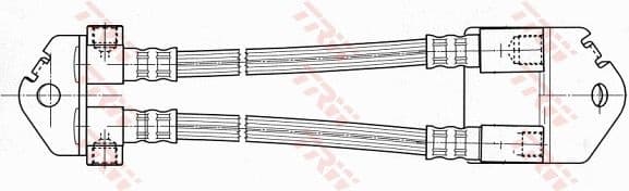 Brake Hose PHA497 - image 2