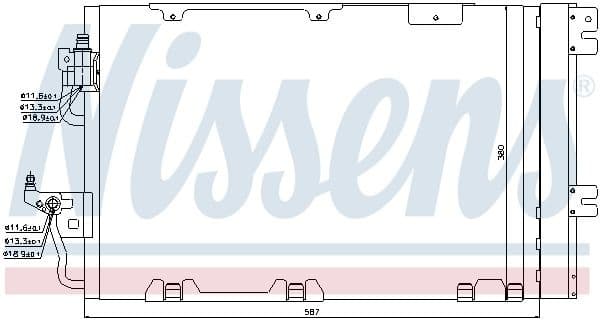 Condenser, air conditioning ** FIRST FIT ** 94809