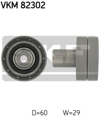 Tensioner belt VKM82302 - image 2