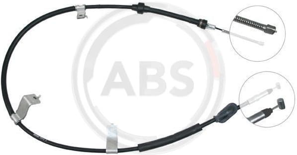Cable Pull, parking brake K13898
