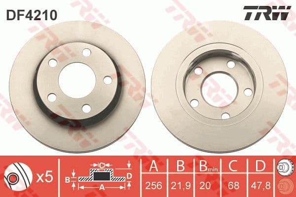 Brake Disc DF4210