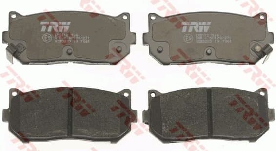 Brake Pad Set, disc brake COTEC GDB3203 - image 2