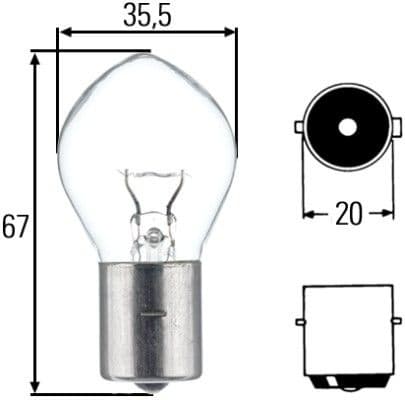 Bulb HEAVY DUTY 8GA 002 083-251