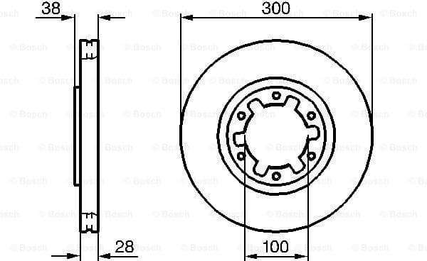 Brake Disc 0986479031