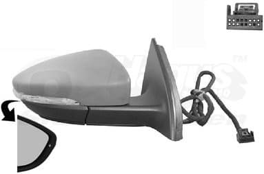 Exterior Mirror * HAGUS * 5740808 - image 2