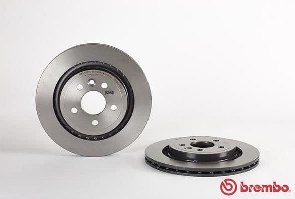 Brake discs kit rear, (2pcs), Top Quality 09.9587.11 - image 2
