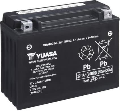 Starter Battery High Performance Maintenance Free YTX24HL-BS