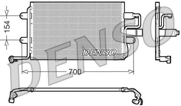 Condenser, air conditioning DCN32017