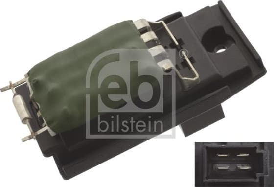 Resistor, interior blower febi Plus 45415 - image 2