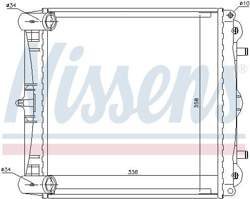 Radiator, engine cooling 63777 - image 2