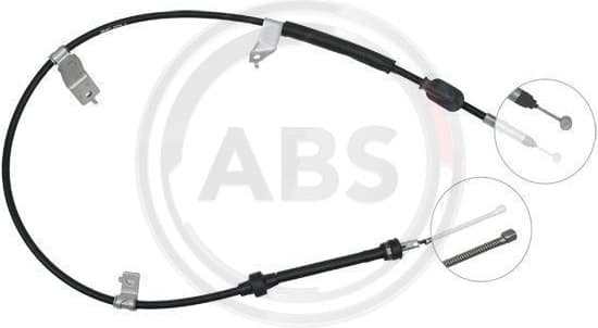 Cable Pull, parking brake K13847