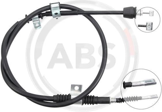 Cable Pull, parking brake K12090