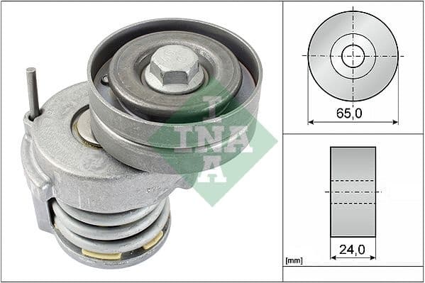 Belt Tensioner, V-ribbed belt 534006510