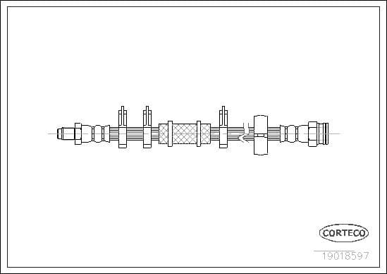 Brake Hose 19018597