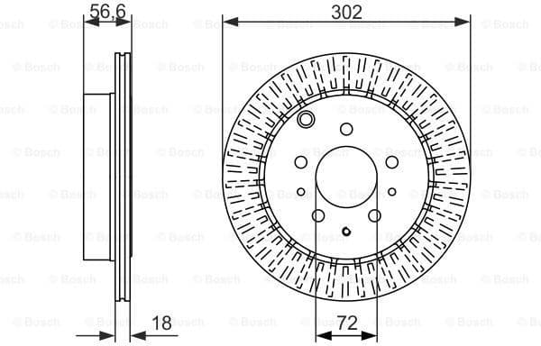 Brake Disc 0986479757 - image 2