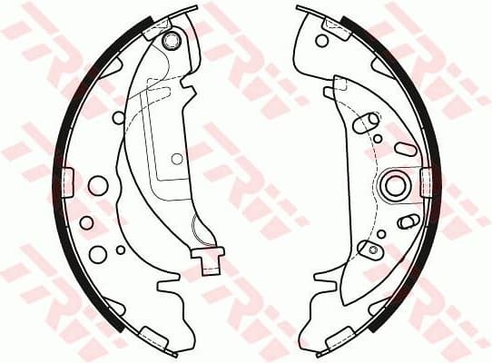 Brake Shoe Set GS8441 - image 2