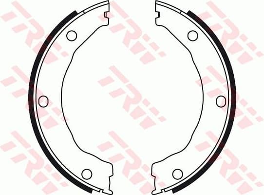 Brake Shoe Set, parking brake GS8726 - image 2