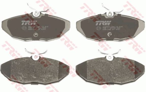 Brake Pad Set, disc brake COTEC GDB1398 - image 2