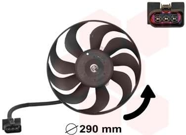 Fan, engine cooling 5888745