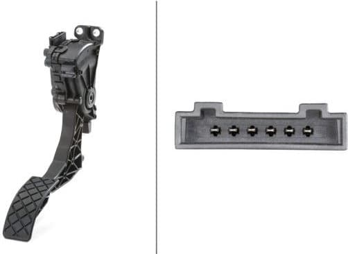 Sensor, accelerator pedal position 6PV 008 496-701