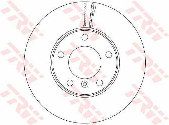 Brake Disc TRW SINGLE DF6478S