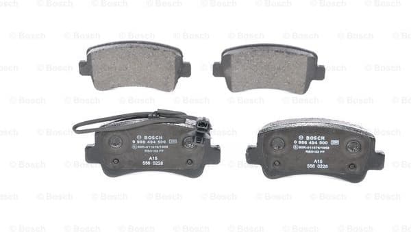 Brake Pad Set, disc brake 0986494500