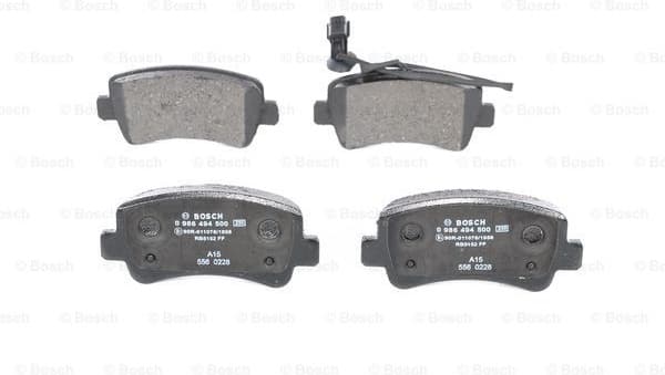Brake Pad Set, disc brake 0986494500 - image 3