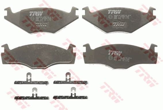 Brake Pad Set, disc brake COTEC GDB459 - image 2