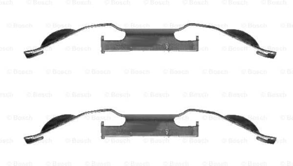 Accessory Kit, disc brake pad 1987474306