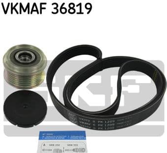 V-ribbed Belt Set VKMAF 36819