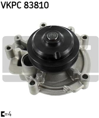 Water Pump, engine cooling VKPC 83810