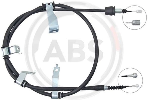 Cable Pull, parking brake K14073