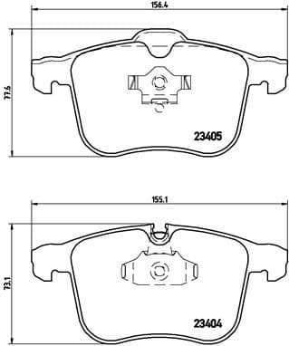 Brake Pad Set, disc brake PRIME LINE P59049