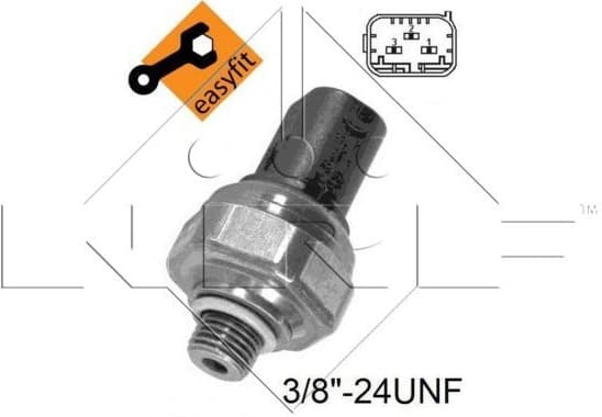 Pressure Switch, air conditioning EASY FIT 38940