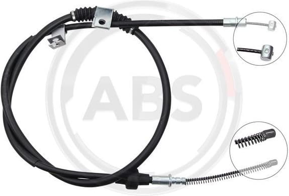 Cable Pull, parking brake K12083