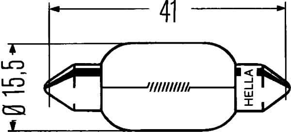 Bulb STANDARD 8GM 002 091-141 - image 2