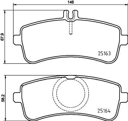 Brake Pad Set, disc brake PRIME LINE P50132