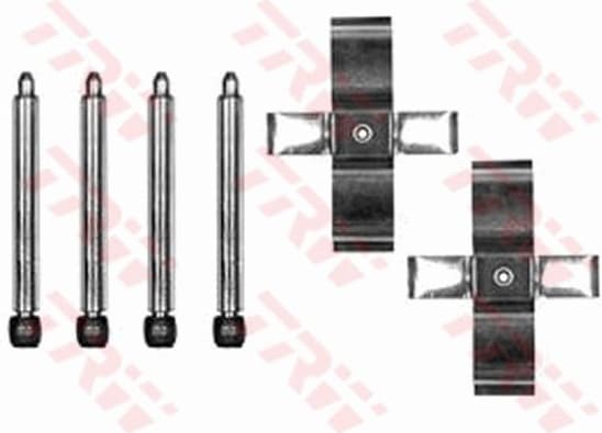 Accessory Kit, disc brake pad PFK379