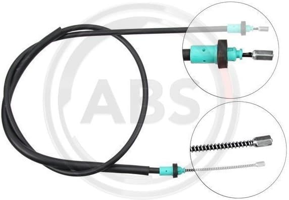 Cable Pull, parking brake K13606